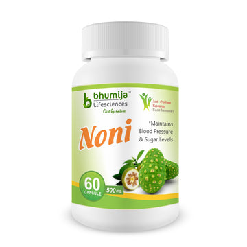 Bhumija Lifesciences Noni 60 Capsules - 500 Mg